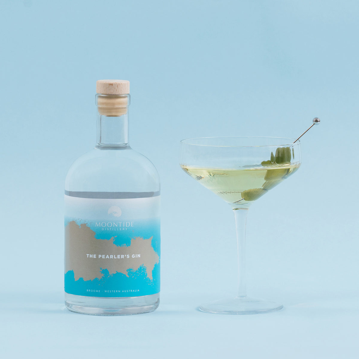 The Pearler's Gin Moontide Distillery Broome